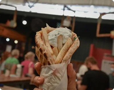 Pita Halloumi